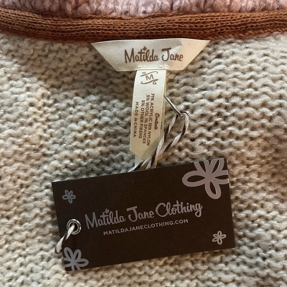 NWT Matilda Jane Wool Blend Jacie Ruffle Cardigan - Picture 10 of 11
